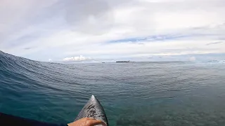 MALDIVES GLASSY PERFECTION AMONGST FRIENDS | Raw Surfing POV Session