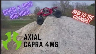 NEW to the channel AXIAL Capra 1.9 4WS Unlimited Trail Buggy RED Currie Edition REVEAL & 1st CLIMBS