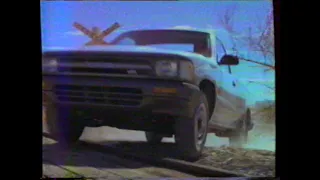 1990 Toyota Pickup "What can a Toyota 1 Ton Truck do for you" TV Commercial