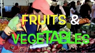 ABC FRUITS & VEGETABLES / PHONICS SONG FOR KIDS / ALPHABET /Learn ENGLISH / EDUCATIONAL