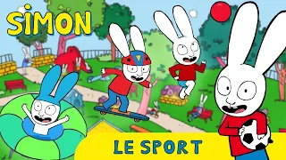 Simon - Simon adore faire du sport ⚽ 🚲 🏊‍♂️ *Apprendre avec Simon* Activités sportives pour enfants