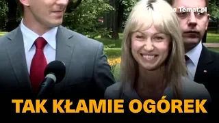 Tak kłamie Magdalena Ogórek