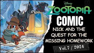 🦊 Zootopia Comic - Nick and the Quest for the Missing Homework 📚 | #Zootopia #NickWilde