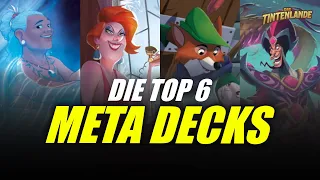 Die TOP 6 Meta Decks in Disney Lorcana
