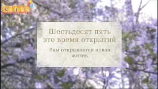 Поздравление с Юбилеем на 65 лет