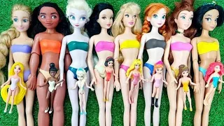 Looking for Disney Princess Dresses DIY Miniature Ideas for Barbie Wig, Dress, Faceup, and More! DIY