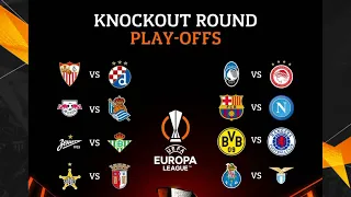 PLAY OFFS UEFA EUROPA LEAGUE SEASON 2021/2022