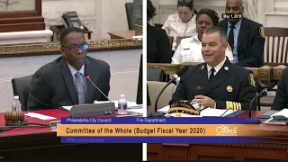 FY2020 Budget Hearing - Philadelphia Fire Department 5-1-2019