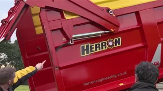 HERRON H2 SILAGE TRAILER WITH GRASSMEN