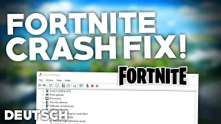 Fortnite: CRASH/STÜRZT ab BEHEBEN! | Problemlösung | Crash fix Deutsch | 2022