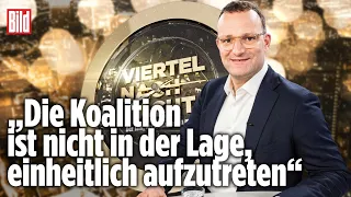 „Die Ampel hat einen Wackelkontakt“ | Jens Spahn bei Viertel nach Acht