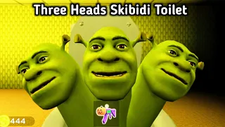 Shrek In The Backrooms Skibidi Toilet Three Heads  Update