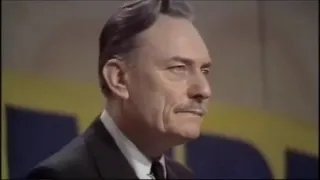 Enoch Powell's instantaneous response to being called a Judas: "Judas was paid!"