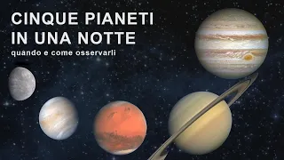 Cinque pianeti in una notte