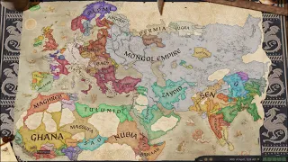 CK3 Timelapse but the AI has Primogeniture at the start (867)