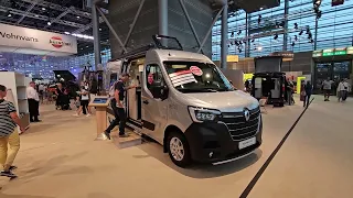 Renault based Burstner campervan that looks like a motorhome!  Delfin C621