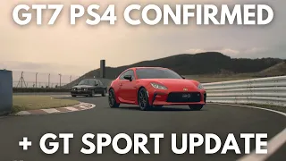 Gran Turismo 7 on PS4 CONFIRMED + New GT Sport Update September 9