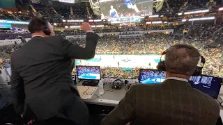 Eric Collins and Dell Curry react to their funny catchphrases and viral calls