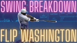Flip Washington Swing Breakdown: The On Base Champion | USA / ASA / USSSA Slowpitch Softball