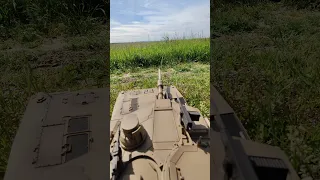 🔥 M1A2 Abrams - moment of Firing #M1A2 #Abrams #shorts #Tank