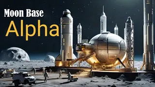 MOONBASE  Alpha:How SpaceX Will Build  Alpha Moon Base