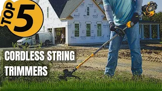 ✅ TOP 5 Best Cordless String Trimmer [ 2023 Buying Guide ]