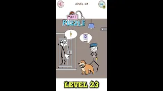 Thief Puzzle - Level 23 - Gameplay - Walkthrough #23 #shorts