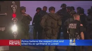 SWAT Teams Search Lowell Neighborhood For Murder Suspect