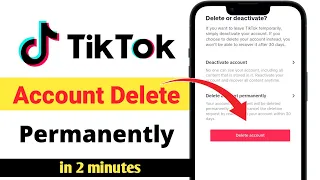 How to Delete Tiktok Account Permanently | Tiktok account delete karne ka tarika