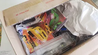 Big Box of Premium Hot Wheels Mystery Box Fast and Furious Skyline and others Mustang 2 pack