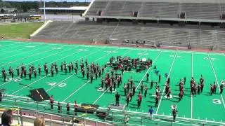 Cypress Springs HS Panther Marching Band - Competition at Pridgeon Stadium 10-08-11