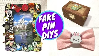 Easy DIY Crafts to Make With FAKE DISNEY PINS