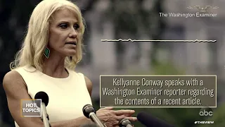 Kellyanne Conway Confronts Reporter Over Marriage Comments, Part 1 | The View