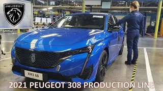 2022 Peugeot 308 Production Line in France