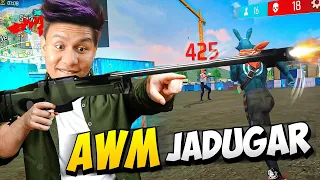 Grandmaster में Awm से जादूगर Bangaya !! 34 Kills in Region Top 2 Lobby😲 Garena Free Fire Max