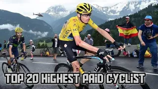 Top 20 Highest Paid cyclist World Ranking