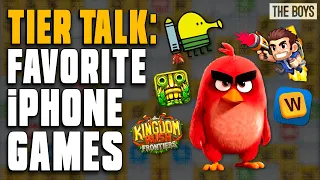 NFL Players Rank The Best Iphone Games Of All Time | Tier Talk