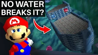 What if Jolly Roger Bay Had No Water in Super Mario 64?