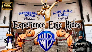 Warner Brothers Abu Dhabi | The Region’s Largest Indoor Theme Park | Rides and Attractions