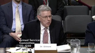 Sen. Dan Sullivan (R-AK) at a Senate Armed Services Committee Hearing - December 1, 2016