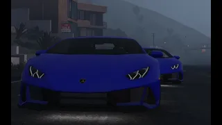 Клип ГТА 5 RP  Rakhim - Синий Lamborghini Gentlmen  DUBROVSKIY SYNDICATE