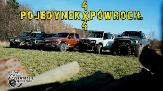 OFF ROAD 2021Land Rover Suzuki Vitara Toyota 4runner Opel Frontera Chevrolet Colorado  Pojedynek 4x4