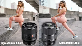 Sigma 35mm 1.4 Art vs Sony 35mm 1.4 GM | Watch before you buy!