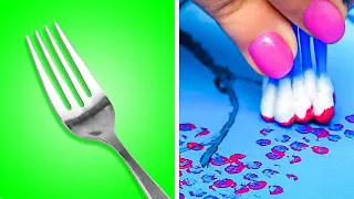 FUNNY ART TRICKS AND DRAWING HACKS || Crazy  Drawing Hacks And Challenges By 123 GO! GOLD