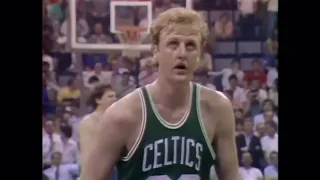 Larry Bird's 60 Point game final moments