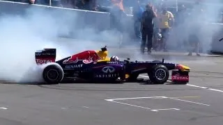 Demo run "Infiniti Red Bull Racing" with David Coulthard @ Gamma Racing Day 2013 [720p HD]