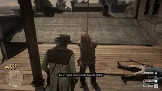 Saving Elias Green from getting hanged - Red Dead Redemption 2