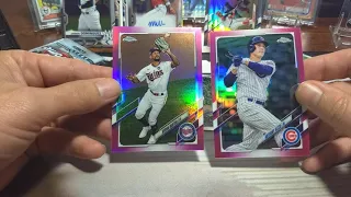 2 Hot blasters! 2021 Topps Chrome & Bowman. Which one was better? you decide...