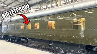 Inside the ARMORED Train Used by US Presidents!