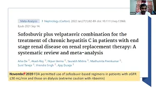 Chronic Liver Disease in CKD, Dr  Arka De, Hepatology, PGIMER, Chandigarh